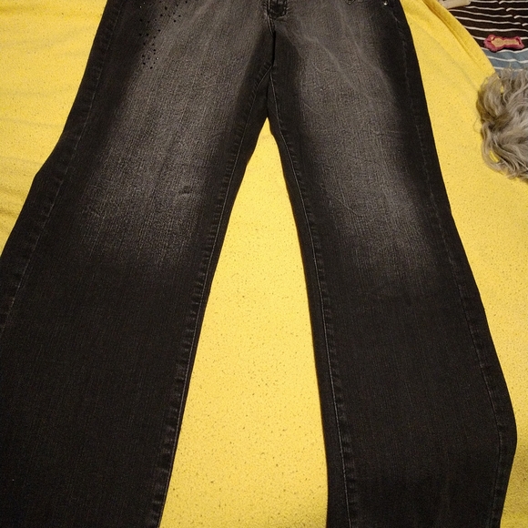 Rhinestone decorated jeans - Picture 4 of 5